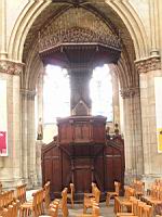 Nevers - Cathedrale St Cyr & Ste Julitte - Chaire